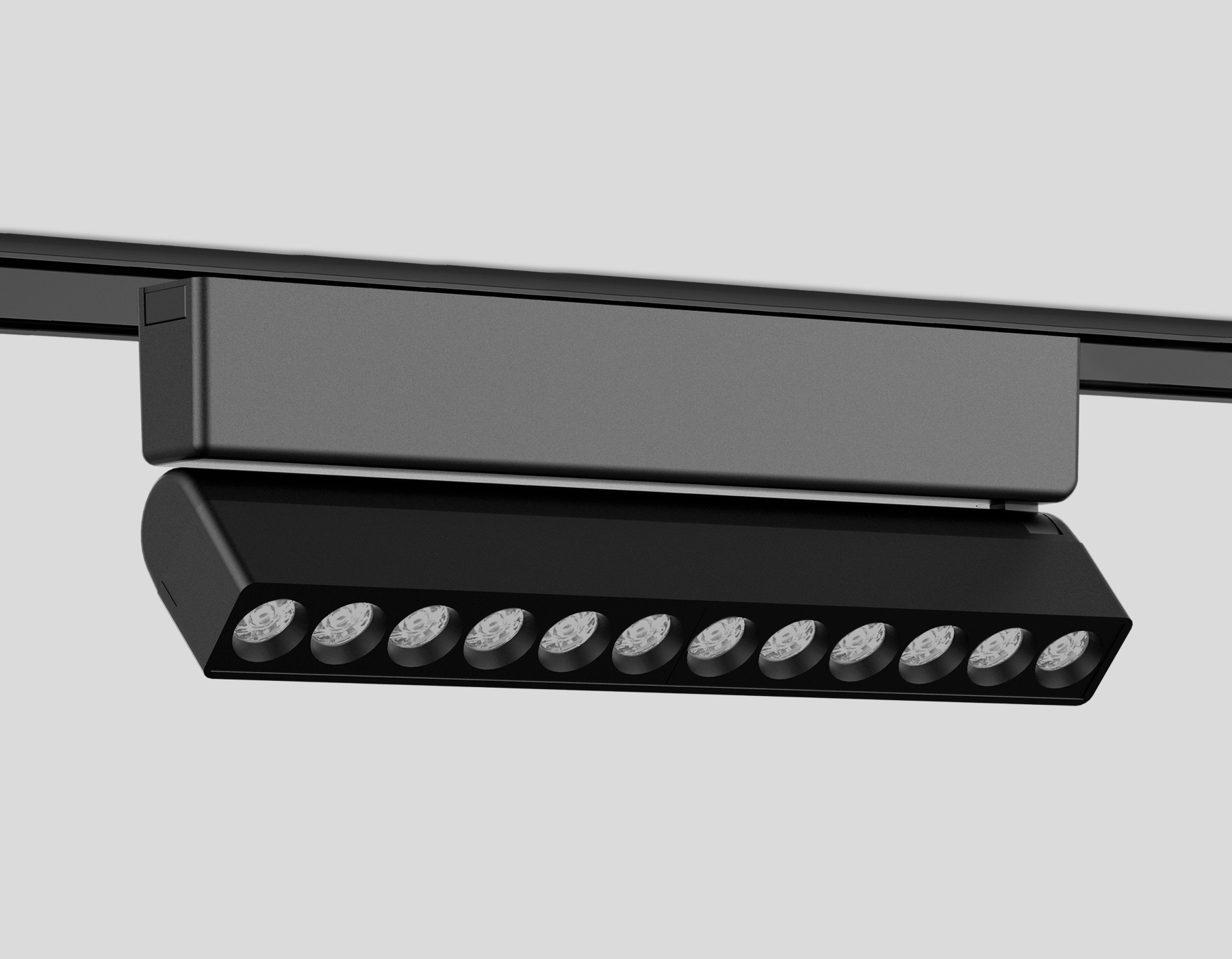 Светильник трековый Ambrella Magnetic Ultra Slim GV1474 BK черный IP20 12W 4200K 48V 24° 230*26*80