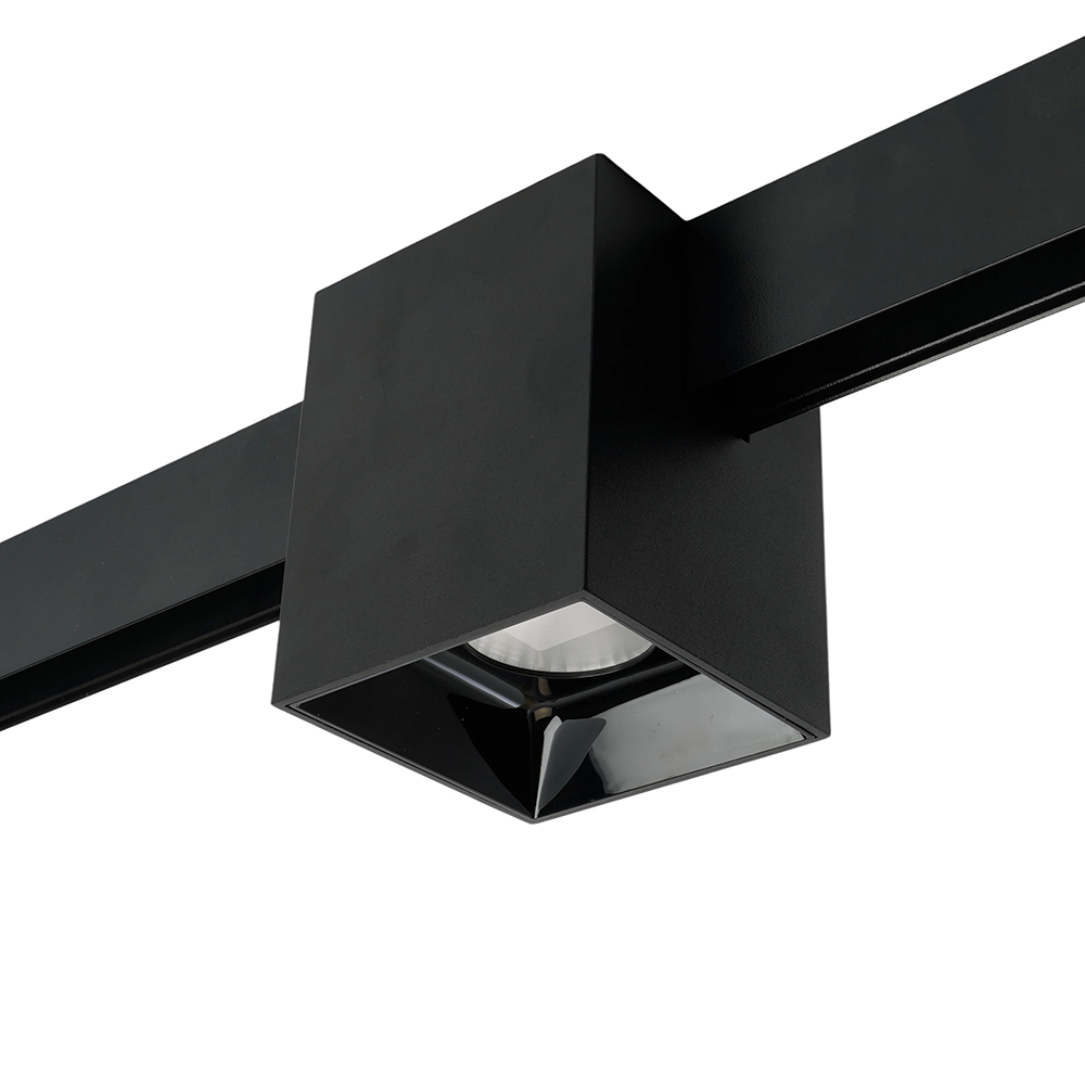 Светильник светодиодный Feron MGN309 трековый низковольтный 12W, 1080 Lm, 4000К, 35 градусов, черный