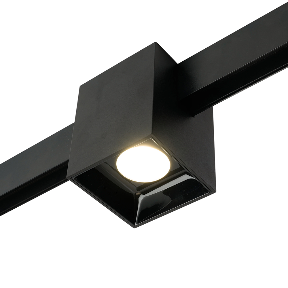 Светильник светодиодный Feron MGN309 трековый низковольтный 12W, 1080 Lm, 4000К, 35 градусов, черный