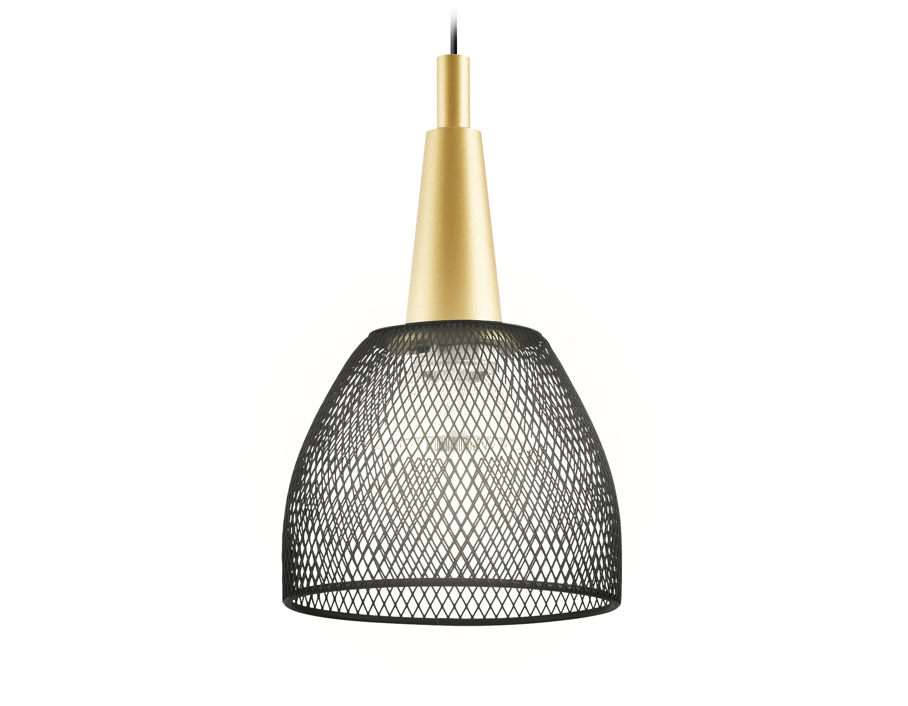 Светильник трековый подвесной Ambrella Magnetic Ultra Slim GV1656 BK/GD черный/золото IP20 9W 4200K 48V 24° D115*1500