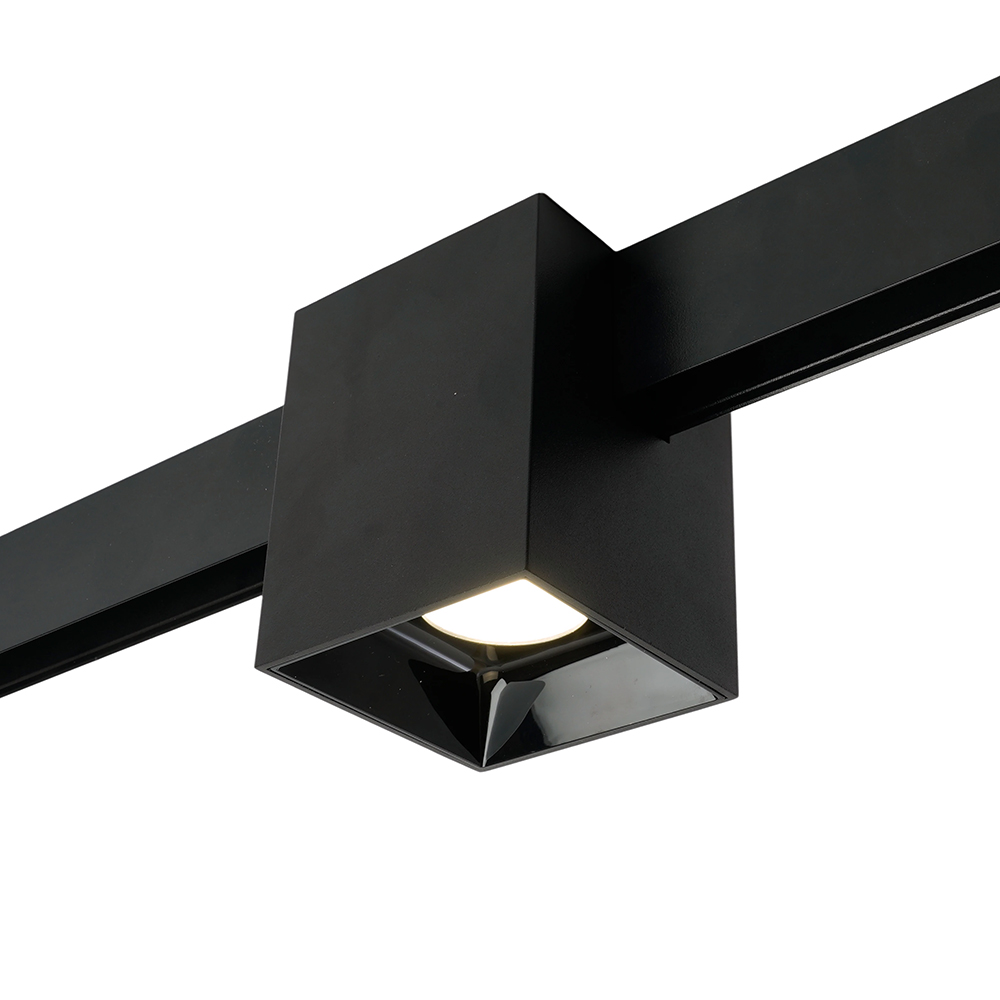 Светильник светодиодный Feron MGN309 трековый низковольтный 12W, 1080 Lm, 4000К, 35 градусов, черный