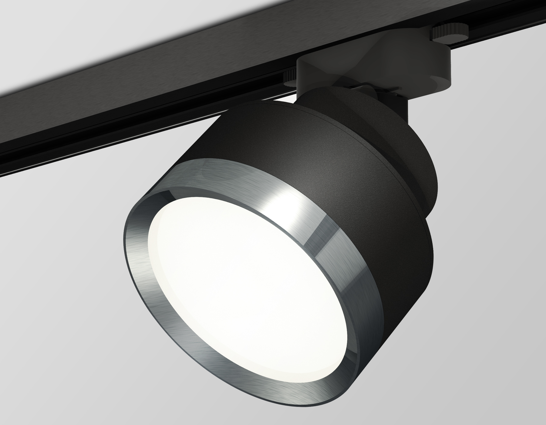 Трековый светильник XT8102006 SBK/PPH черный песок/графит полированный GX53 (A2526, A2106, C8102, N8133)